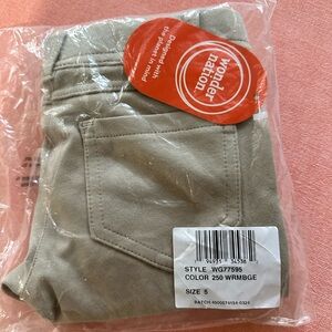Wonder nation size 5 khaki pant NWT